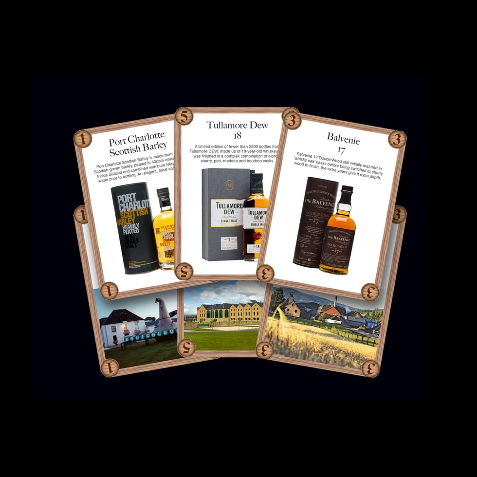84 Bottle & Distillery Cards