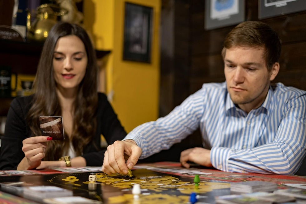 Players enjoying The Whisky Game